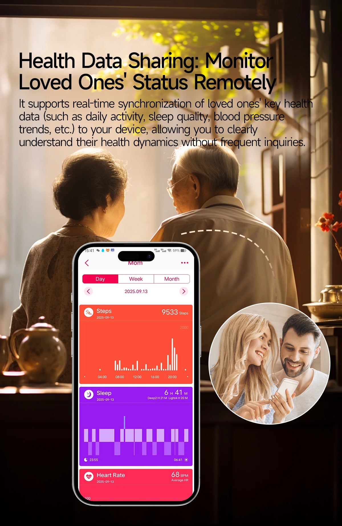 Reloj Inteligente 2026 con Diagnóstico Preciso de ECG, Medición de Grasa Corporal, Oxígeno en Sangre, Presión Arterial, Pantalla HD AMOLED, Llamadas, para Hombres y Mujeres