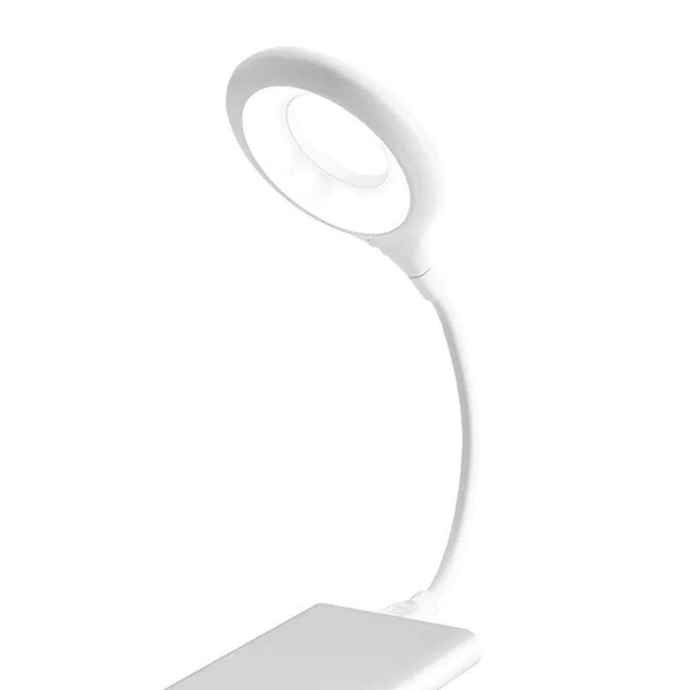 Lámpara portátil con enchufe directo USB, luz LED de noche para dormitorio, mesita de noche, protección ocular, estudio, lectura