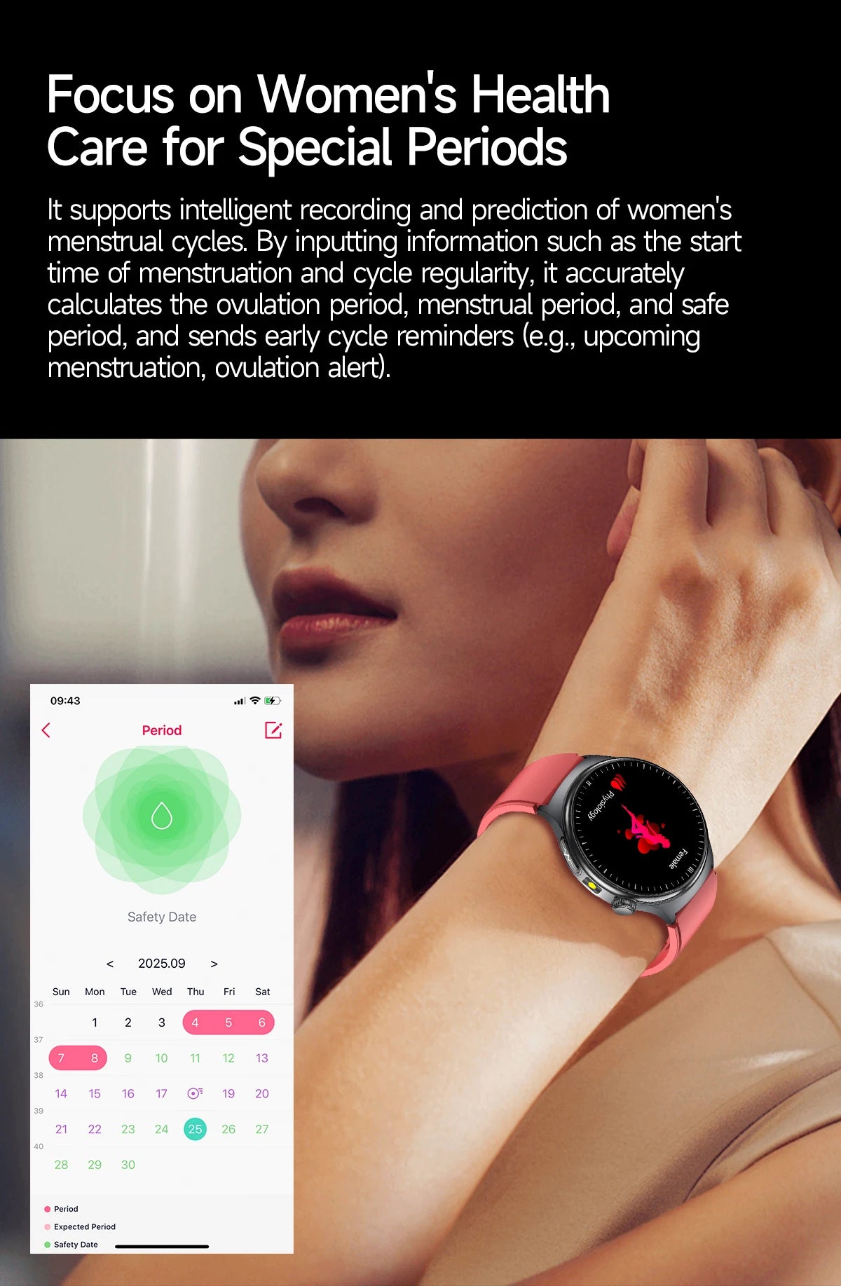 Reloj Inteligente 2026 con Diagnóstico Preciso de ECG, Medición de Grasa Corporal, Oxígeno en Sangre, Presión Arterial, Pantalla HD AMOLED, Llamadas, para Hombres y Mujeres