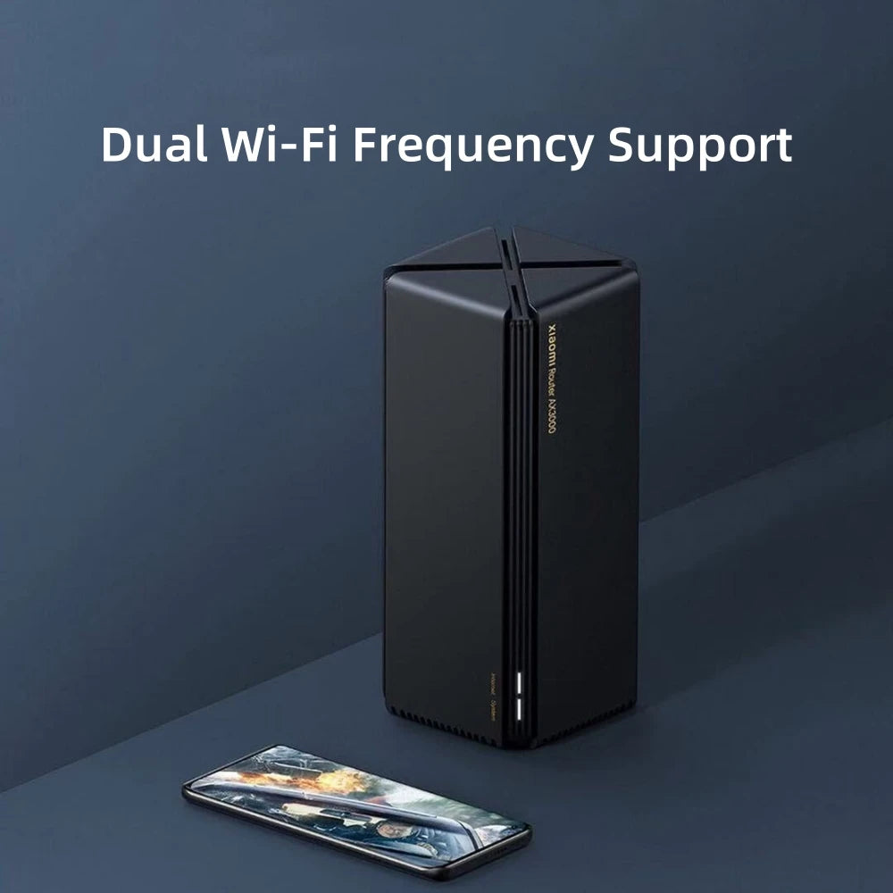 Xiaomi-enrutador AX3000 WiFi, red de malla Gigabit, 4 amplificadores de señal, penetración de pared, memoria grande de 256M, estabilidad multidispositivo