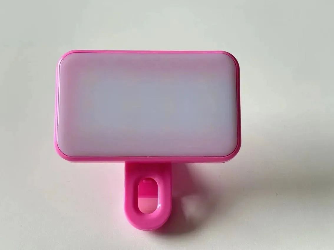 Mini Luz de relleno portátil para Selfie, recargable, 3 modos, Clip de brillo ajustable, luz de relleno para teléfono móvil, computadora