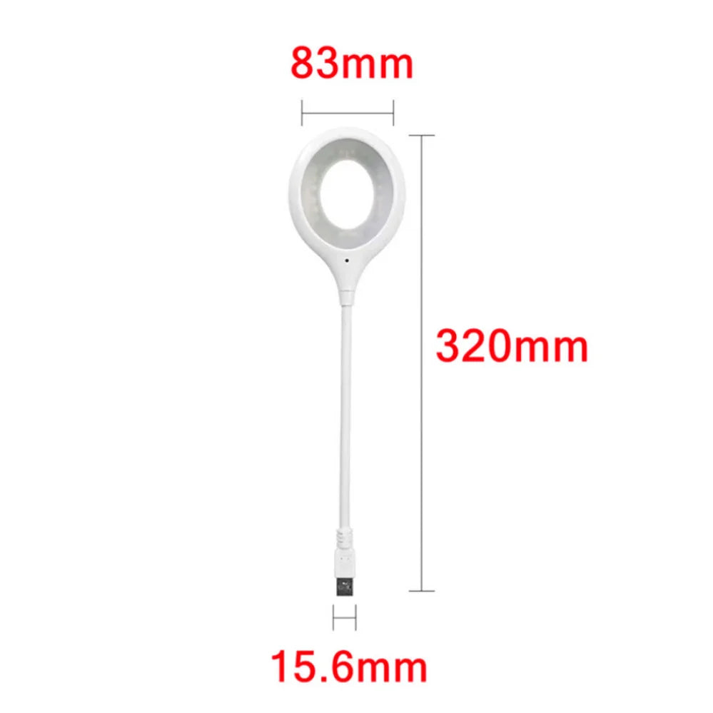 Lámpara portátil con enchufe directo USB, luz LED de noche para dormitorio, mesita de noche, protección ocular, estudio, lectura