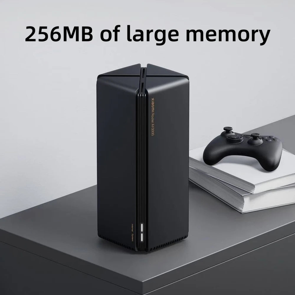 Xiaomi-enrutador AX3000 WiFi, red de malla Gigabit, 4 amplificadores de señal, penetración de pared, memoria grande de 256M, estabilidad multidispositivo