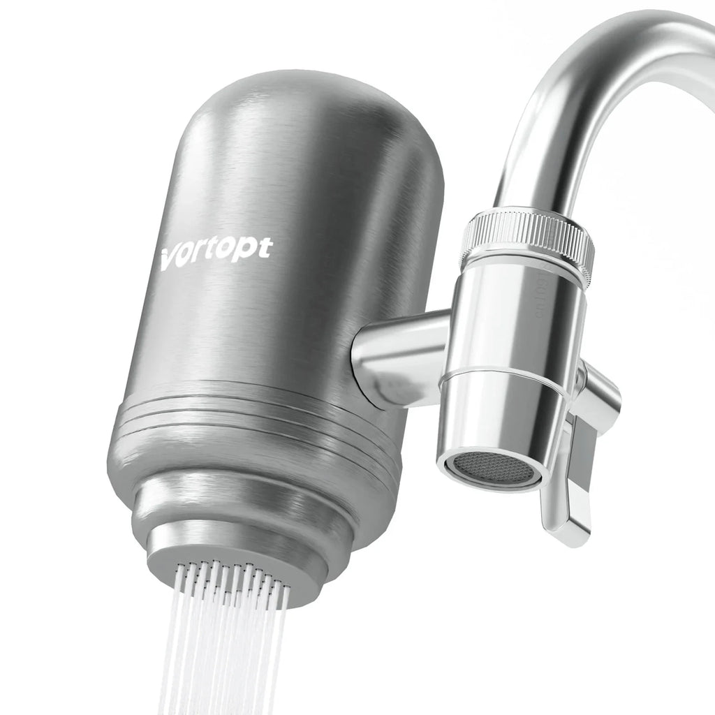 Sistema purificador de filtro de agua del grifo de acero inoxidable HOMFISH, certificado NSF reduce el plomo, el cloro y el mal sabor de la cocina
