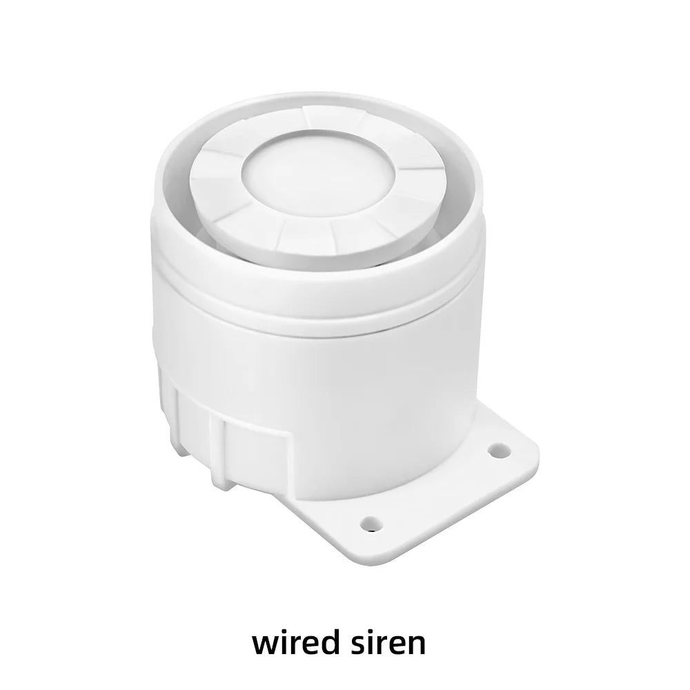 Alarma Doméstica KERUI 4G/WiFi GSM con Panel Táctil IPS de 7 Pulgadas, Compatible con el Sistema de Alarma Inalámbrica Tuya
