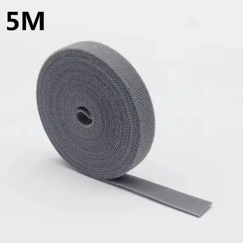 Organizador de cables de 1/5M, gestión de cables, cinta enrolladora de cables, auriculares, ratón, gestión de cables, Protector de bridas para iPhone, Xiaomi y Samsung