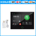 Alarma Doméstica KERUI 4G/WiFi GSM con Panel Táctil IPS de 7 Pulgadas, Compatible con el Sistema de Alarma Inalámbrica Tuya