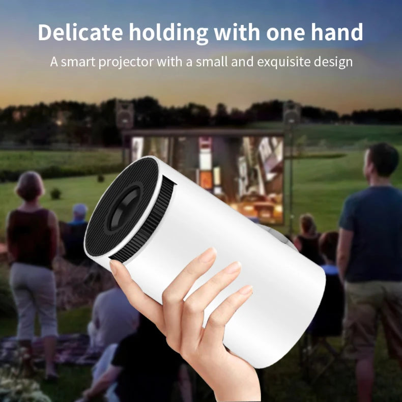 Proyector de juegos portátil original, consola de videojuegos retro inalámbrica, proyector 4k para cine en casa con Android 13, con Bluetooth y wifi.
