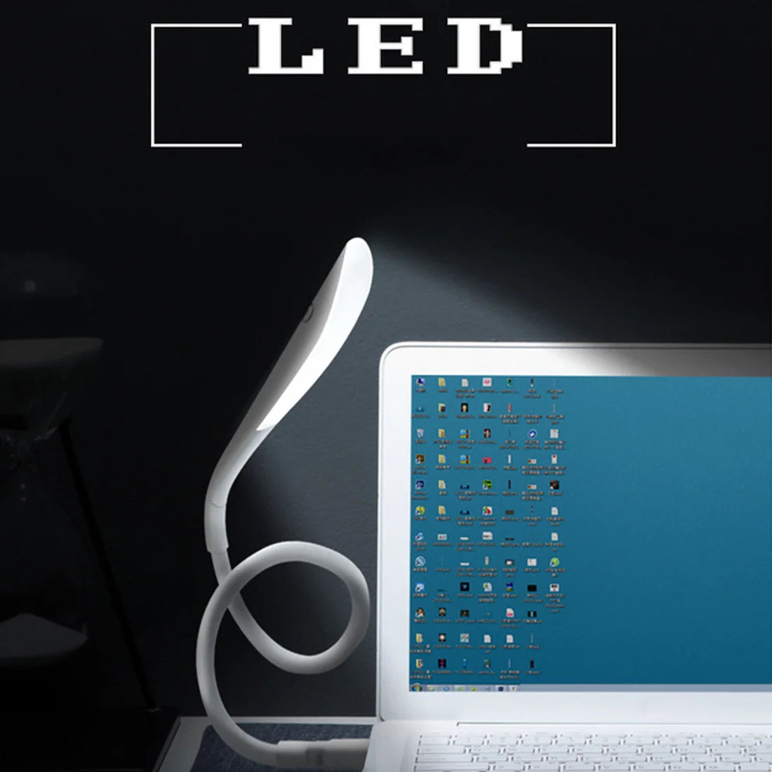 Mini luces LED USB, Luz Portátil con Sensor táctil, regulable, mesa, escritorio, Banco de energía, PC