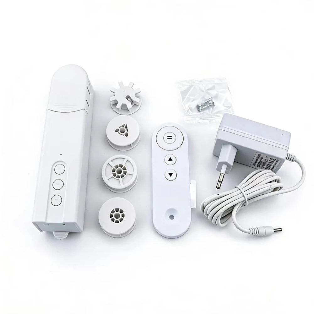 Motor Inteligente para Persianas Tuya WIFI Zigbee, Control Automático de Cortinas Eléctricas, Compatible con Alice, Alexa y Google Assistant