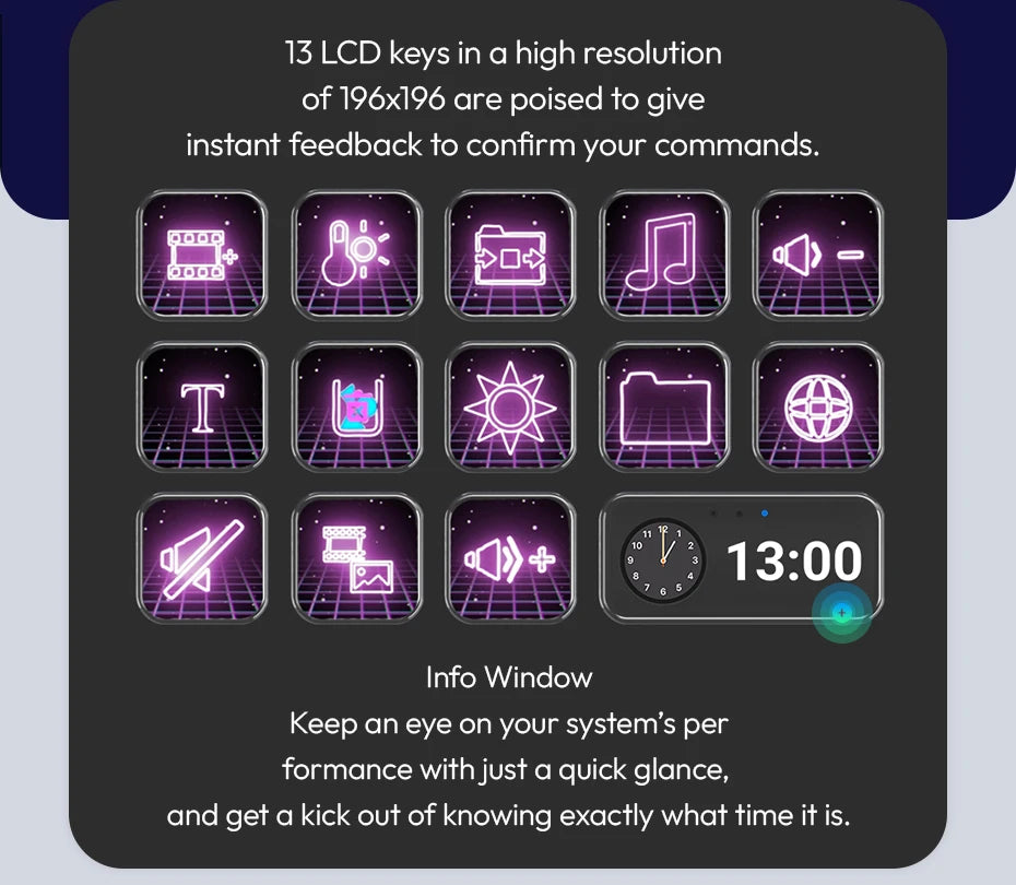 Consola de producción Ulanzi D200 y controlador de estudio para juegos/oficina/grabación de vida/creación de construcciones Youtube Tiktok