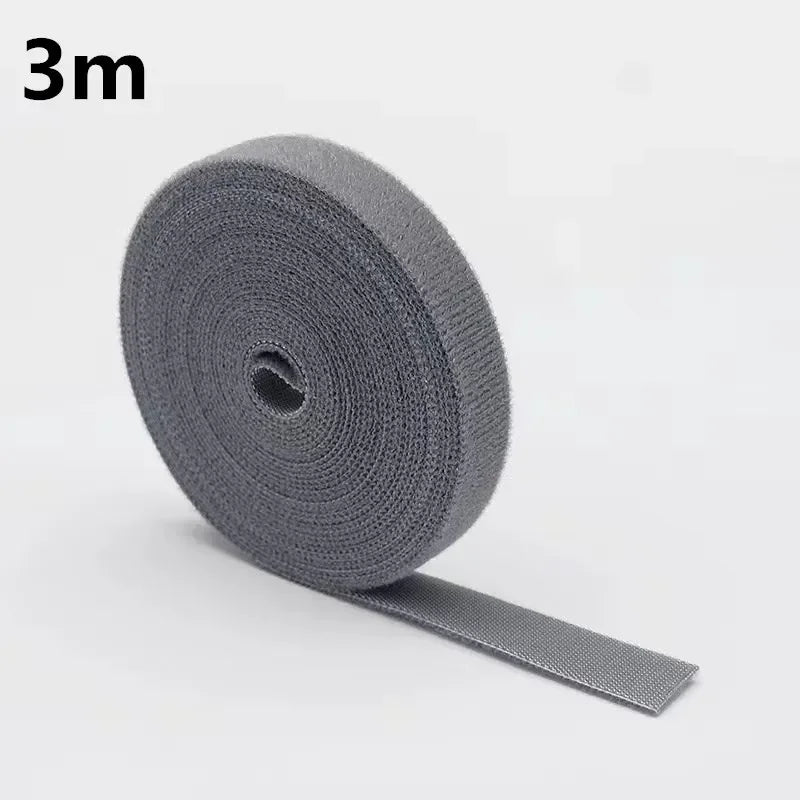 Organizador de cables de 1/5M, gestión de cables, cinta enrolladora de cables, auriculares, ratón, gestión de cables, Protector de bridas para iPhone, Xiaomi y Samsung