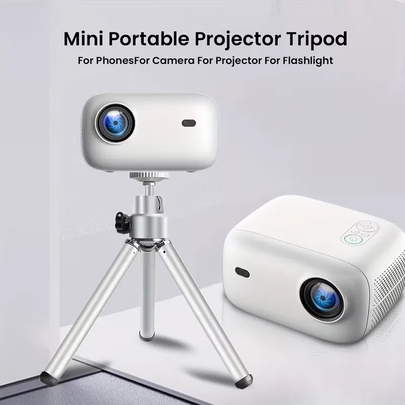 Soporte de Mini Proyector Velec para For HY300 PRO+ HY310 HY320 MINI TP360, Trípode para Proyector 360 °   Accesorios Giratorios de Altura Ajustable