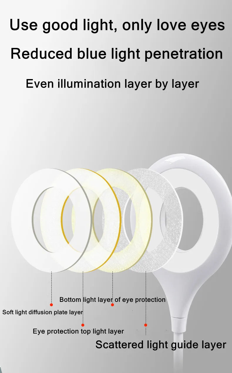 Lámpara portátil con enchufe directo USB, luz LED de noche para dormitorio, mesita de noche, protección ocular, estudio, lectura