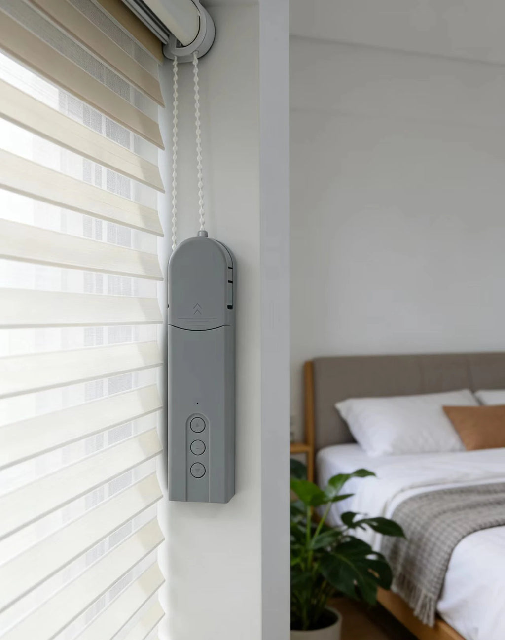Motor Inteligente para Persianas Tuya WIFI Zigbee, Control Automático de Cortinas Eléctricas, Compatible con Alice, Alexa y Google Assistant