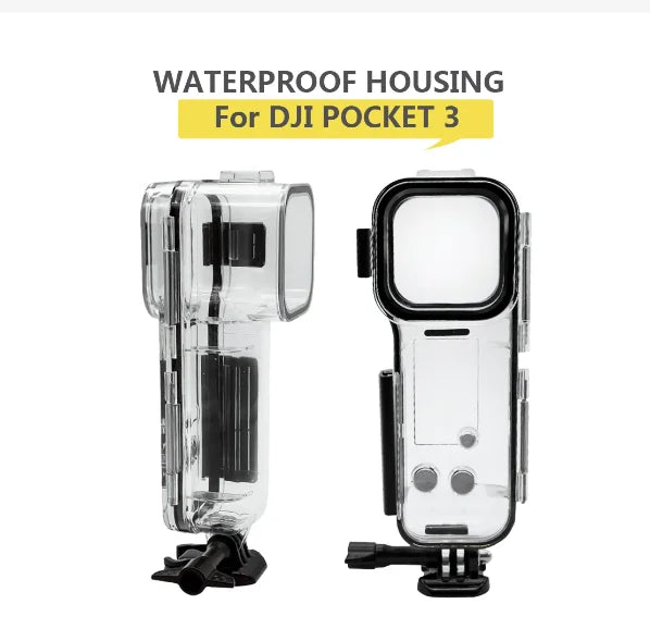 Para DJI Osmo Pocket 3 40m carcasa impermeable subacuática funda de buceo carcasa protectora accesorios fotográficos para cámara