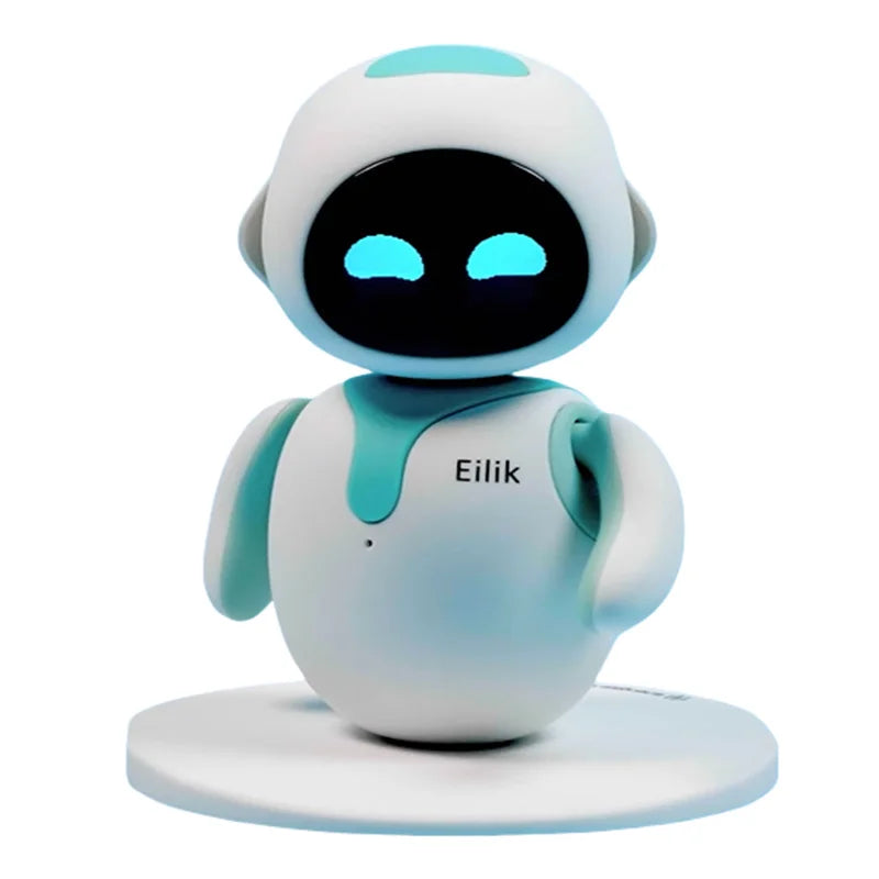 Robot inteligente Eilik Original, automatización electrónica, Robot Ai, interacción emocional, modo Vocal múltiple, bonito regalo azul y rosa