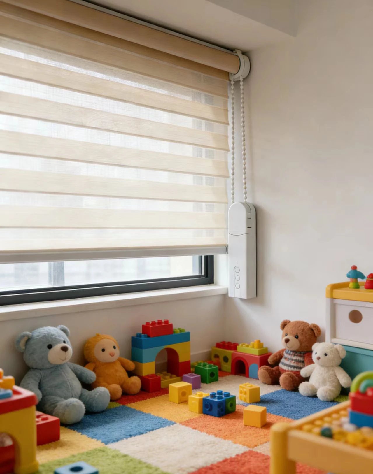 Motor Inteligente para Persianas Tuya WIFI Zigbee, Control Automático de Cortinas Eléctricas, Compatible con Alice, Alexa y Google Assistant