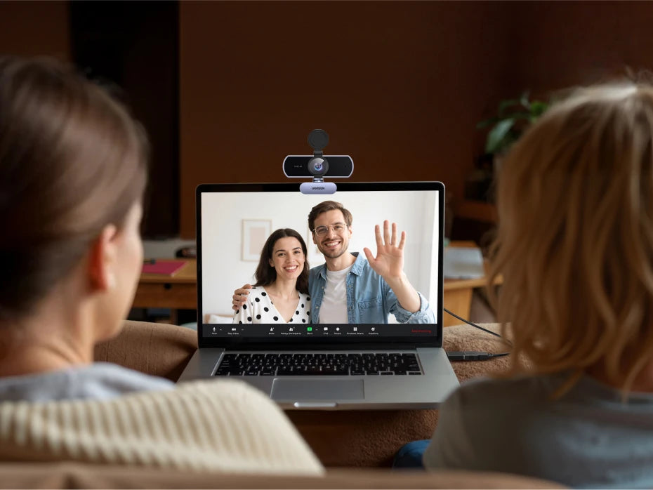 【RU】UGREEN USB 4K 2K 1080P HD Mini para micrófonos web duales para videollamadas de Youtube web cam