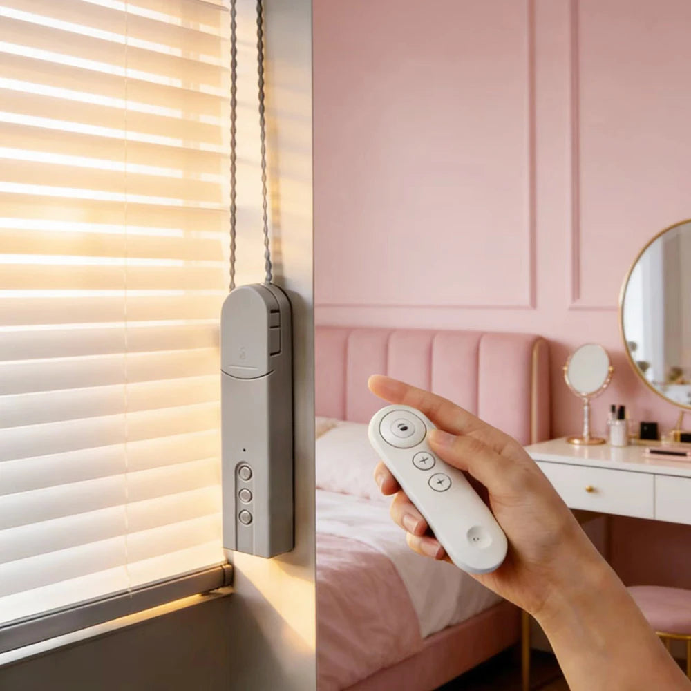 Motor Inteligente para Persianas Tuya WIFI Zigbee, Control Automático de Cortinas Eléctricas, Compatible con Alice, Alexa y Google Assistant