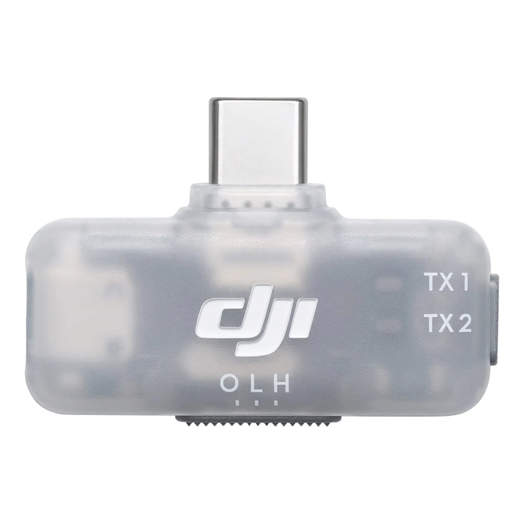 Micrófono Inalámbrico Original DJI Mic Mini (1 TX + 1 RX), Ultraligero, Audio de Alta Fidelidad, Cancelación de Ruido, Limitación Automática