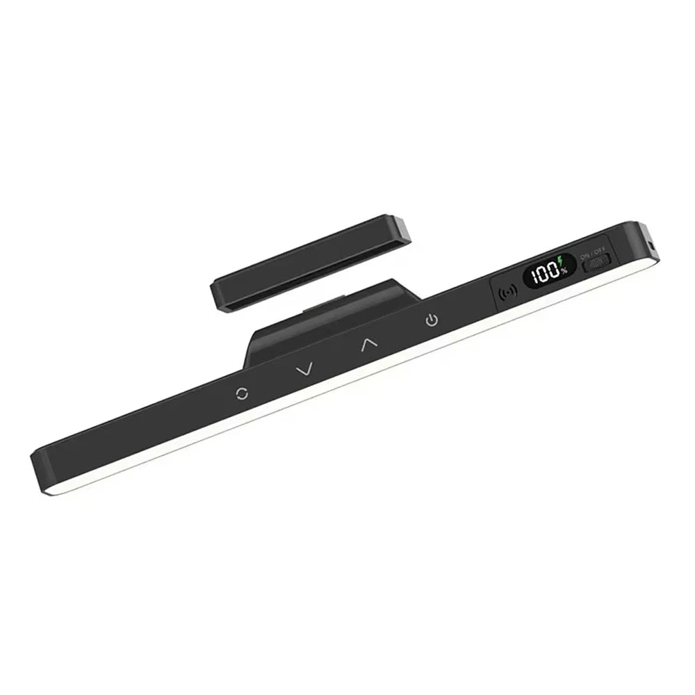 Lámpara de mesa táctil, lámpara de escritorio magnética, batería recargable integrada para gabinete de lectura, espejo, mesita de noche, luces nocturnas recargables