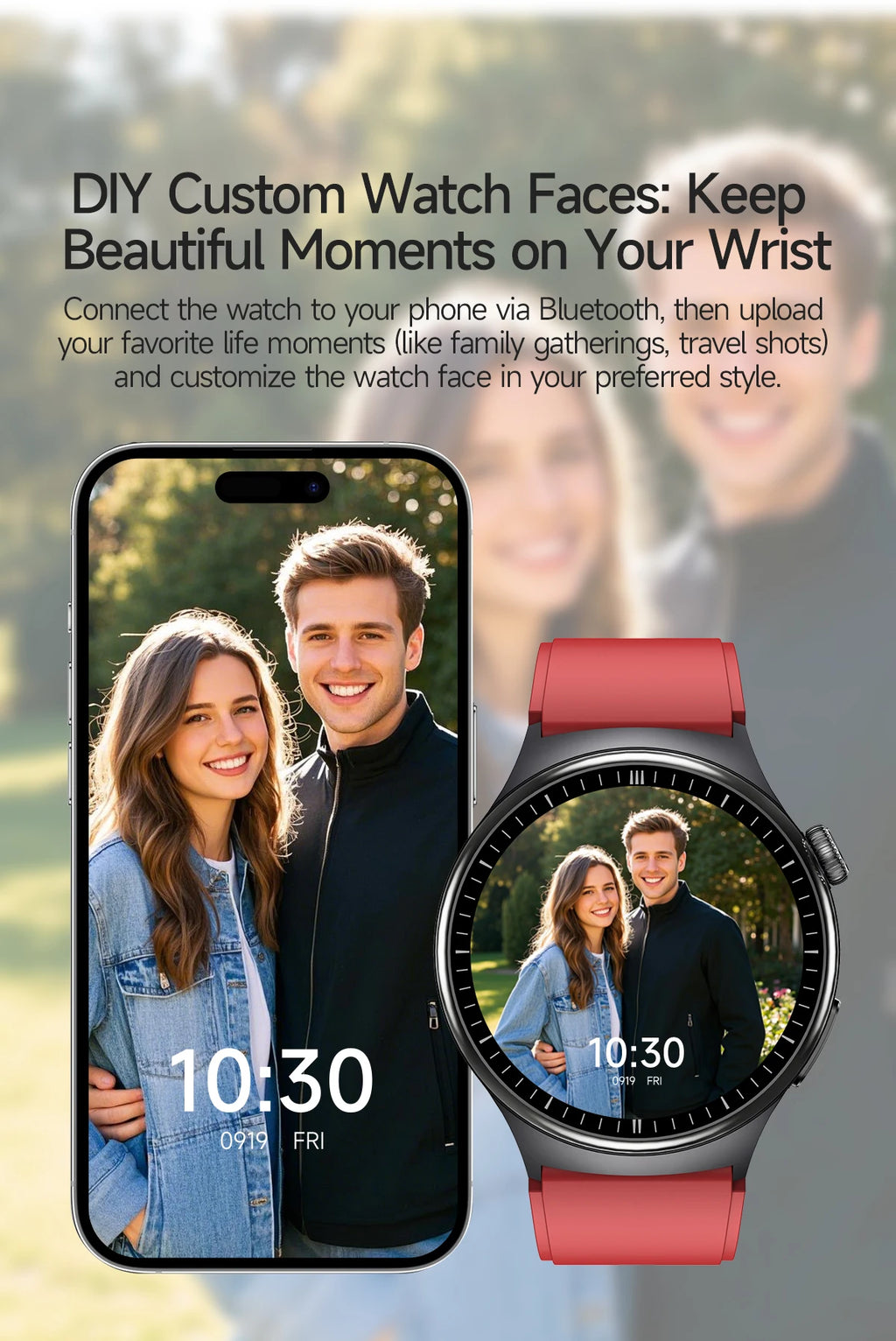 Reloj Inteligente 2026 con Diagnóstico Preciso de ECG, Medición de Grasa Corporal, Oxígeno en Sangre, Presión Arterial, Pantalla HD AMOLED, Llamadas, para Hombres y Mujeres