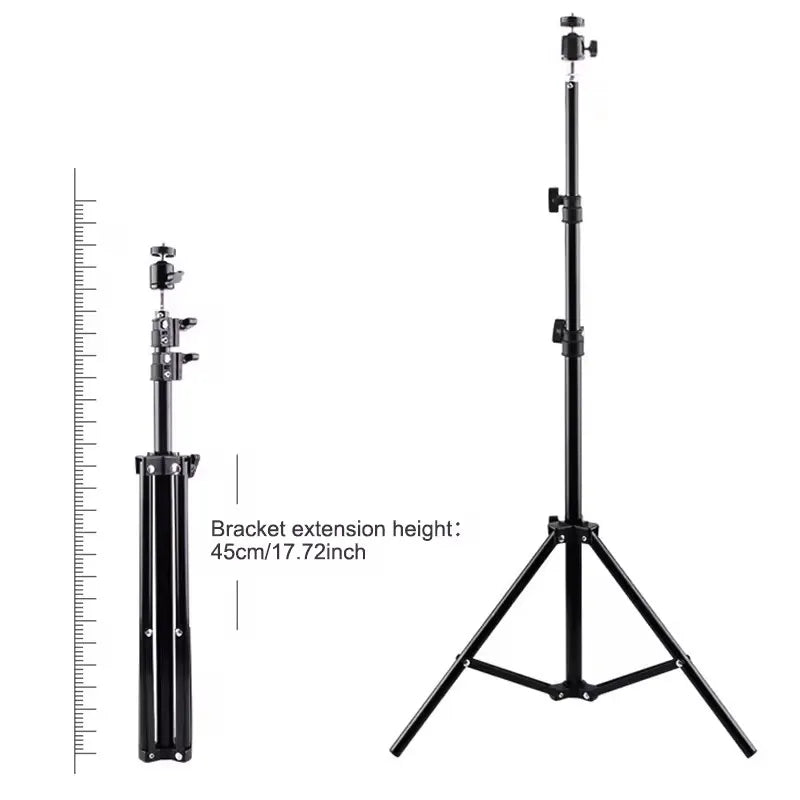 Xiaohui-soporte portátil Universal de 50cm-160cm para Mini proyector HY300, soporte para trípode, soporte de carga máxima de 3,3 libras