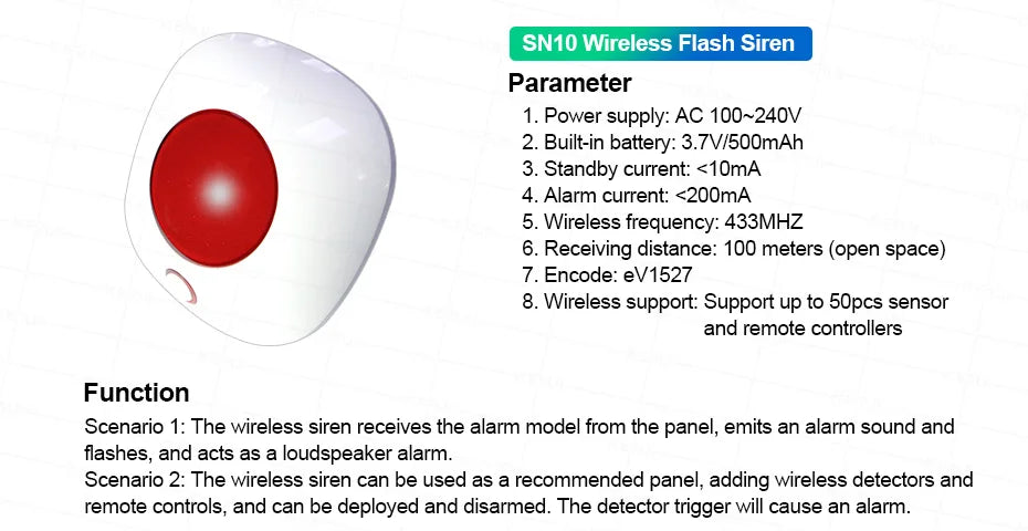 KERUI Tuya WiFi + sistema de alarma para el hogar 4G con Panel de pantalla táctil grande de 7 pulgadas conjunto de alarma FSK / ASK para protección de seguridad del hogar G70