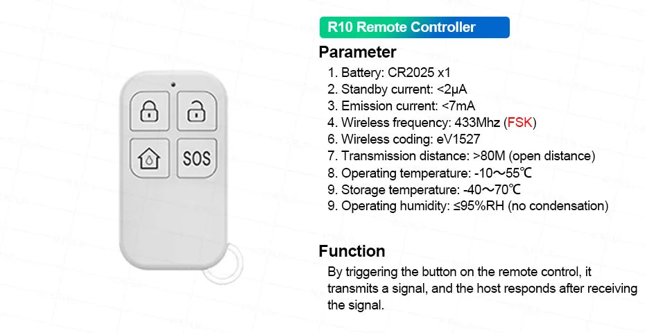 Alarma Doméstica KERUI 4G/WiFi GSM con Panel Táctil IPS de 7 Pulgadas, Compatible con el Sistema de Alarma Inalámbrica Tuya