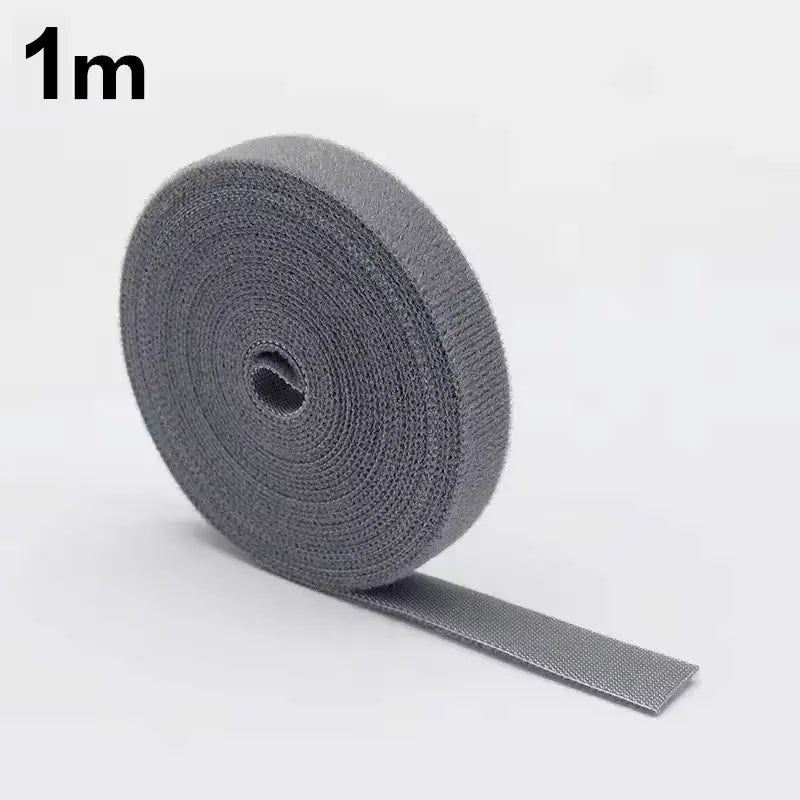 Organizador de cables de 1/5M, gestión de cables, cinta enrolladora de cables, auriculares, ratón, gestión de cables, Protector de bridas para iPhone, Xiaomi y Samsung