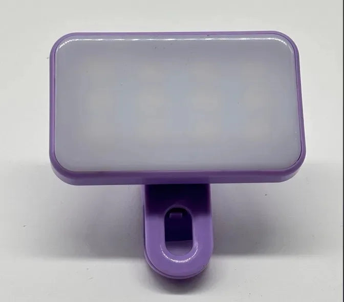 Mini Luz de relleno portátil para Selfie, recargable, 3 modos, Clip de brillo ajustable, luz de relleno para teléfono móvil, computadora