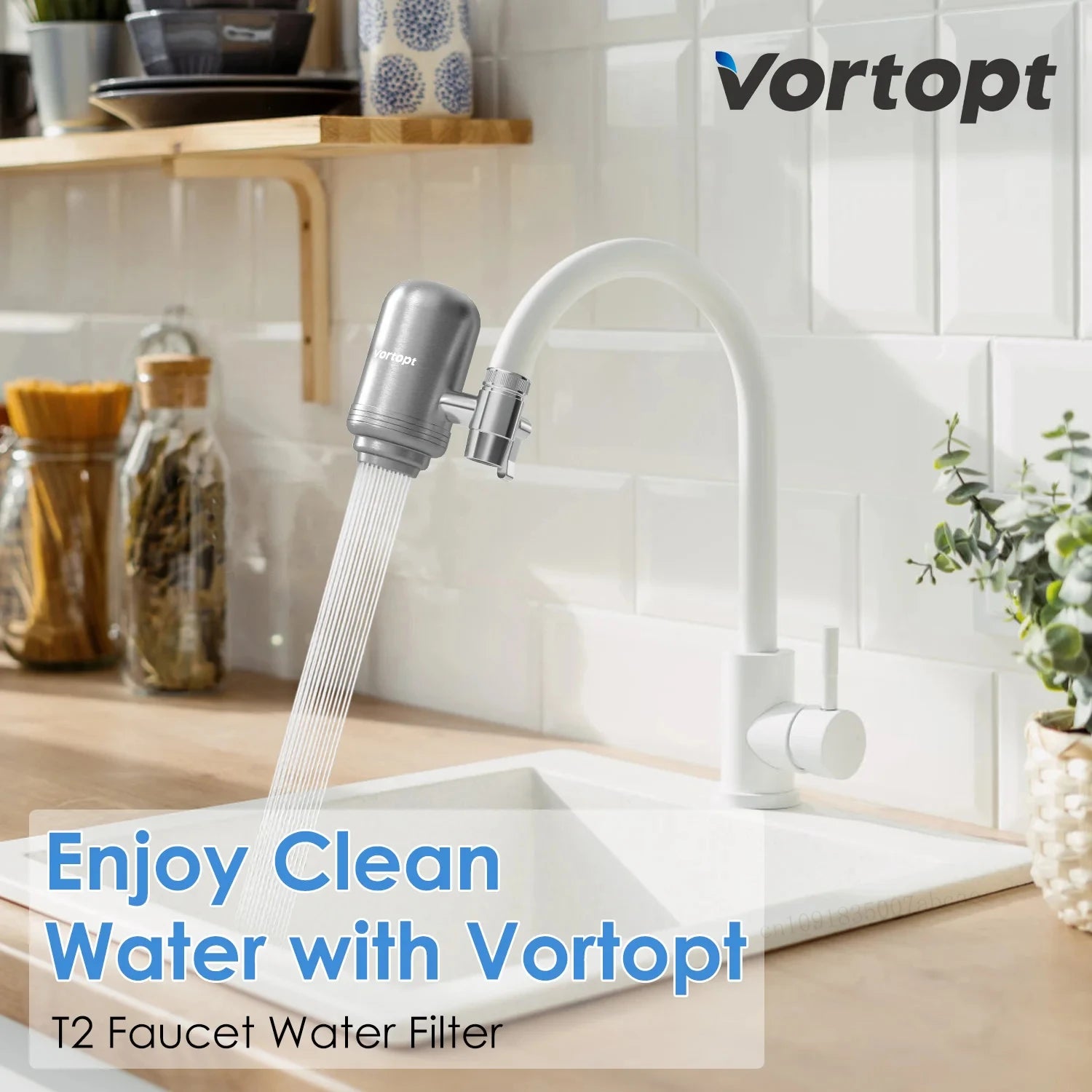Sistema purificador de filtro de agua del grifo de acero inoxidable HOMFISH, certificado NSF reduce el plomo, el cloro y el mal sabor de la cocina