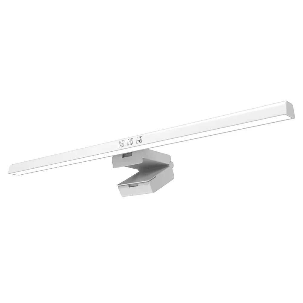 Lámpara de Escritorio USB HOMEFISH de 50cm con Barra de Luz para Monitor, Regulación Continua, Luz de Lectura Colgante para Mesa de Estudio