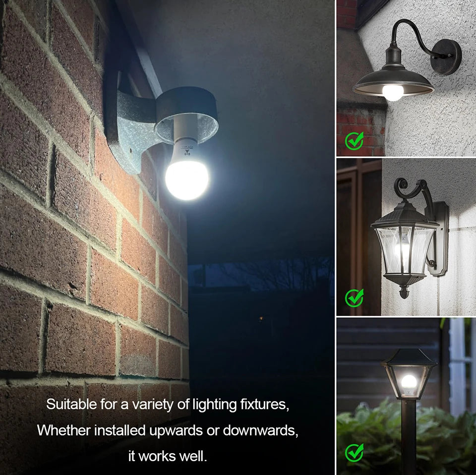 Bombilla LED de detección de Radar de microondas, 220V, E27, 12W, lámpara de inducción de movimiento, Radar incorporado/sensores de luz para escaleras del hogar
