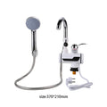 Grifo calentador de agua sin tanque de 3000W, grifo de ducha eléctrico instantáneo, calefacción de agua caliente para cocina y baño