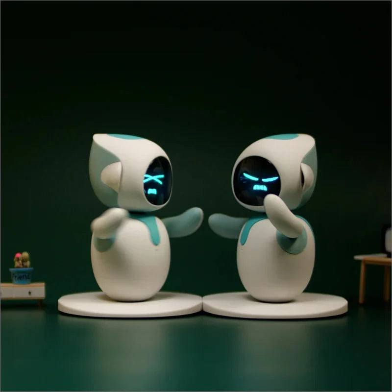 Robot inteligente Eilik Original, automatización electrónica, Robot Ai, interacción emocional, modo Vocal múltiple, bonito regalo azul y rosa