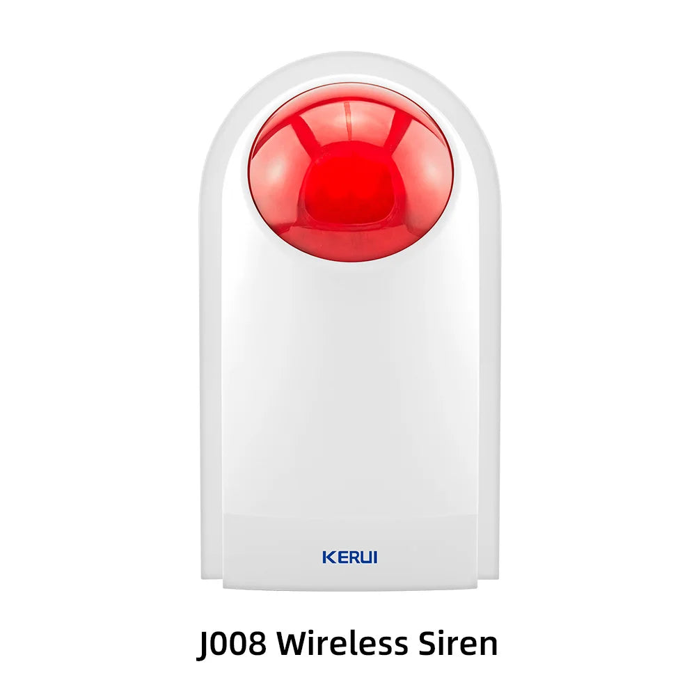 Alarma Doméstica KERUI 4G/WiFi GSM con Panel Táctil IPS de 7 Pulgadas, Compatible con el Sistema de Alarma Inalámbrica Tuya