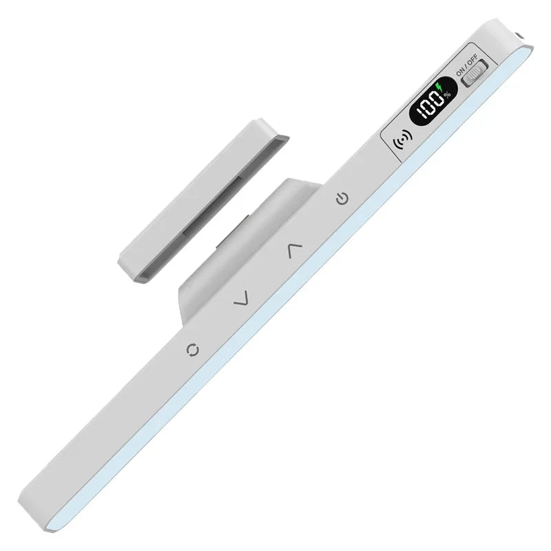 Lámpara de mesa táctil, lámpara de escritorio magnética, batería recargable integrada para gabinete de lectura, espejo, mesita de noche, luces nocturnas recargables