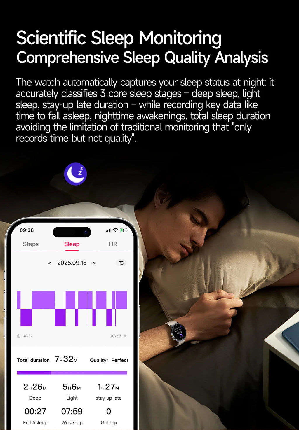 Reloj Inteligente 2026 con Diagnóstico Preciso de ECG, Medición de Grasa Corporal, Oxígeno en Sangre, Presión Arterial, Pantalla HD AMOLED, Llamadas, para Hombres y Mujeres
