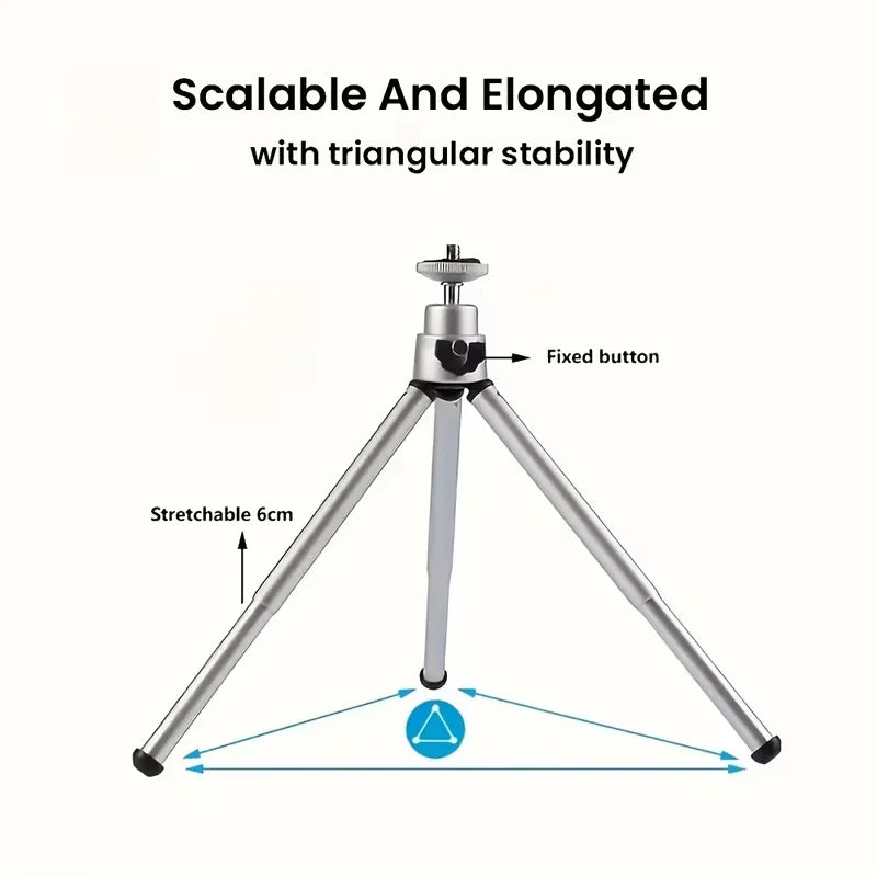 Soporte de Mini Proyector Velec para For HY300 PRO+ HY310 HY320 MINI TP360, Trípode para Proyector 360 °   Accesorios Giratorios de Altura Ajustable