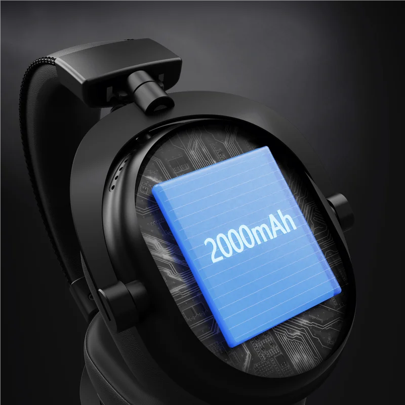 Auriculares Inalámbricos para Juegos MCHOSE V9 Turbo + con Sonido Envolvente 7.1 de 60 mm, Auriculares Profesionales para Esports con Base de Carga RGB