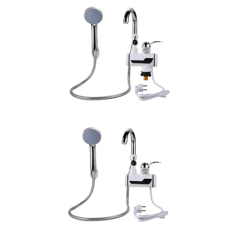 Grifo calentador de agua sin tanque de 3000W, grifo de ducha eléctrico instantáneo, calefacción de agua caliente para cocina y baño