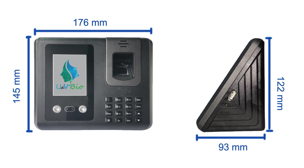 Sistema de asistencia de tiempo facial WiFi basado en la Web en la nube gratuita Fuerza de trabajo para empleados Solución de gestión de reloj de tiempo con huellas dactilares