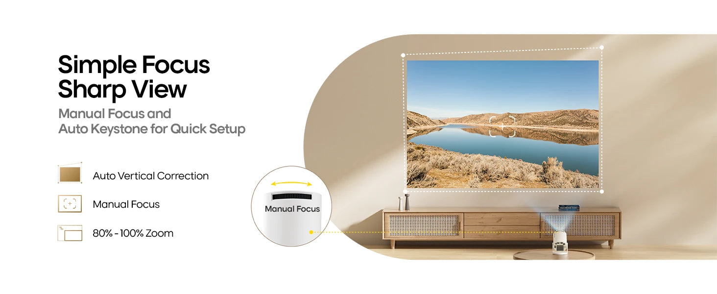 Proyector Magcubic HY300 Pro 8K Android 14 Dual Wifi6 290ANSI Allwinner H726 BT5.4 1080P 1280*720P Proyector de cine en casa para exteriores