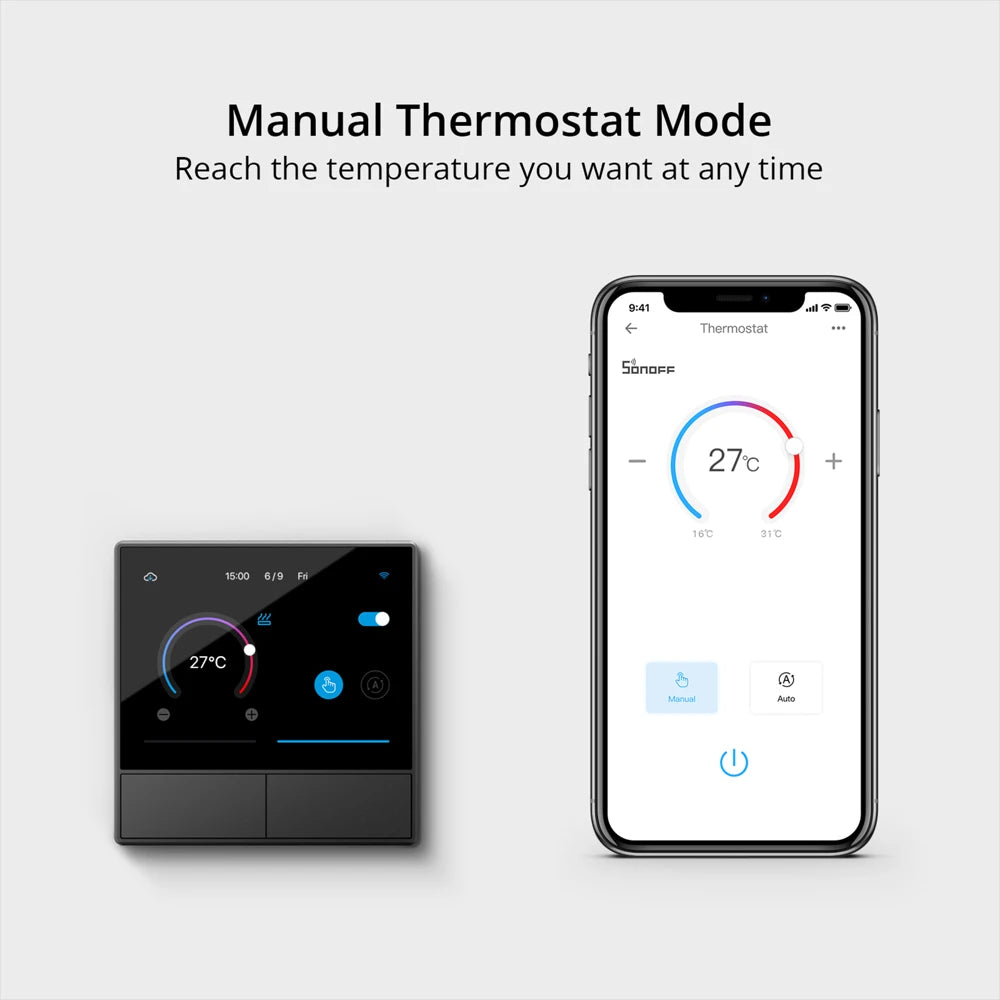 Sonoff NSPanel 86/120 UE/EE. UU. Interruptor de pared de escena inteligente WiFi pantalla inteligente Control todo en uno funciona para eWeLink Alexa Google Home
