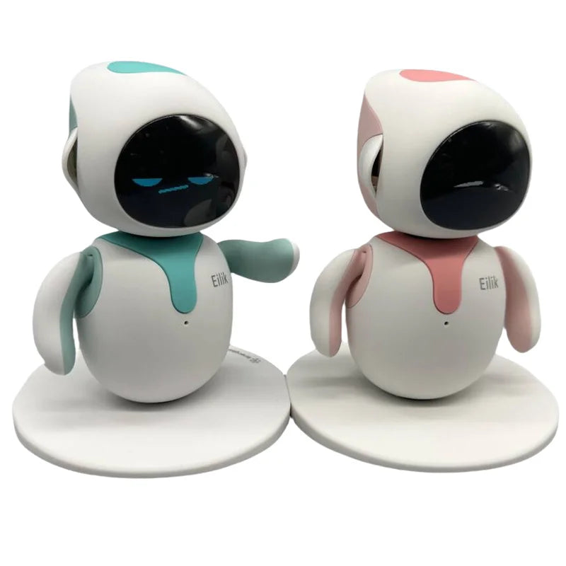 Robot inteligente Eilik Original, automatización electrónica, Robot Ai, interacción emocional, modo Vocal múltiple, bonito regalo azul y rosa