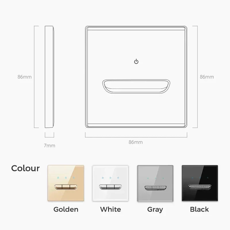 Enchufe de interruptor de vidrio templado estándar francés británico con luz indicadora, reinicio automático, 1, 2, 3, 4 entradas, tomas de Panel de pared, enchufe de 2usb