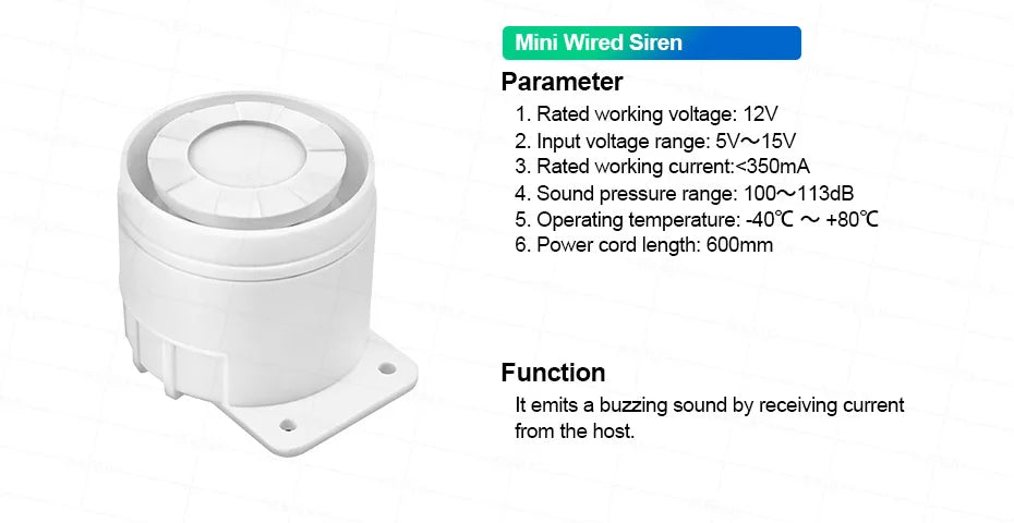 KERUI Tuya WiFi + sistema de alarma para el hogar 4G con Panel de pantalla táctil grande de 7 pulgadas conjunto de alarma FSK / ASK para protección de seguridad del hogar G70