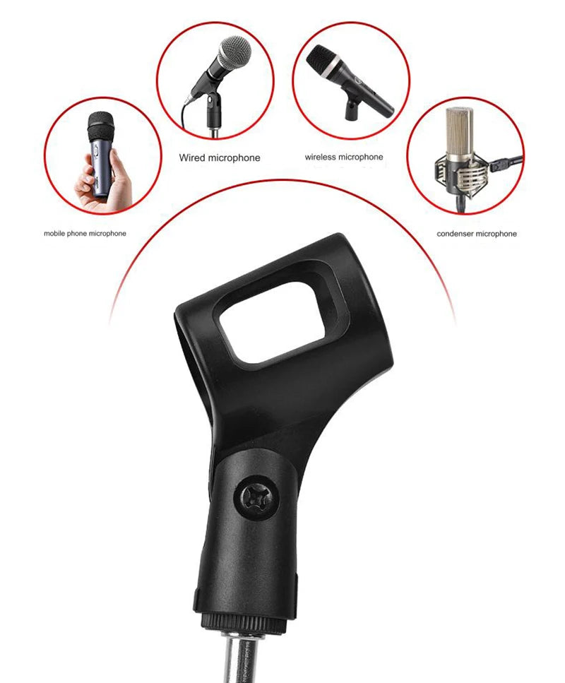Soporte de micrófono de brazo articulado, soporte de pluma de mesa para Micro soporte de escritorio, soporte de trípode Microfno para micrófono, soporte Universal